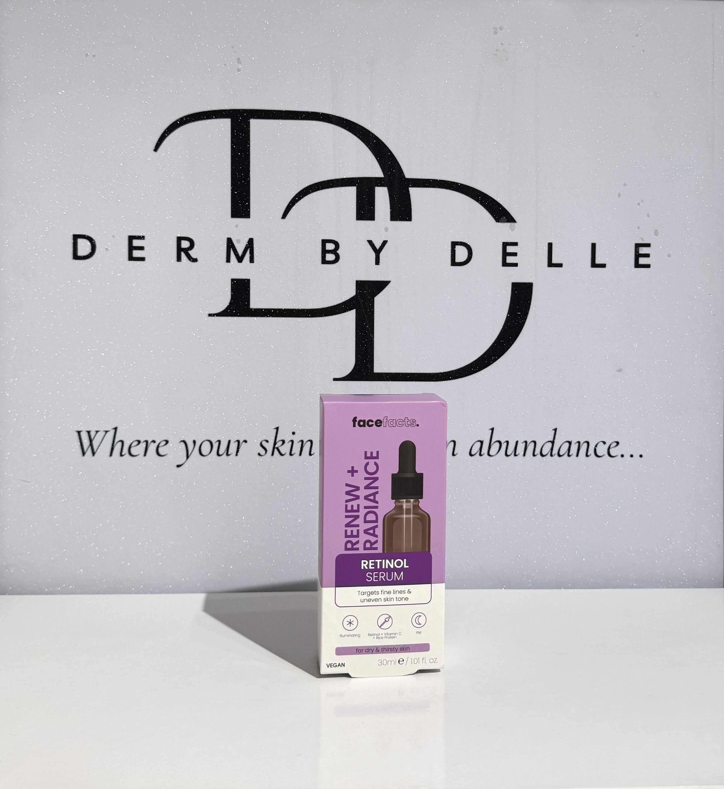 Facefacts Renew+Radiance Retinol Serum- 30ml