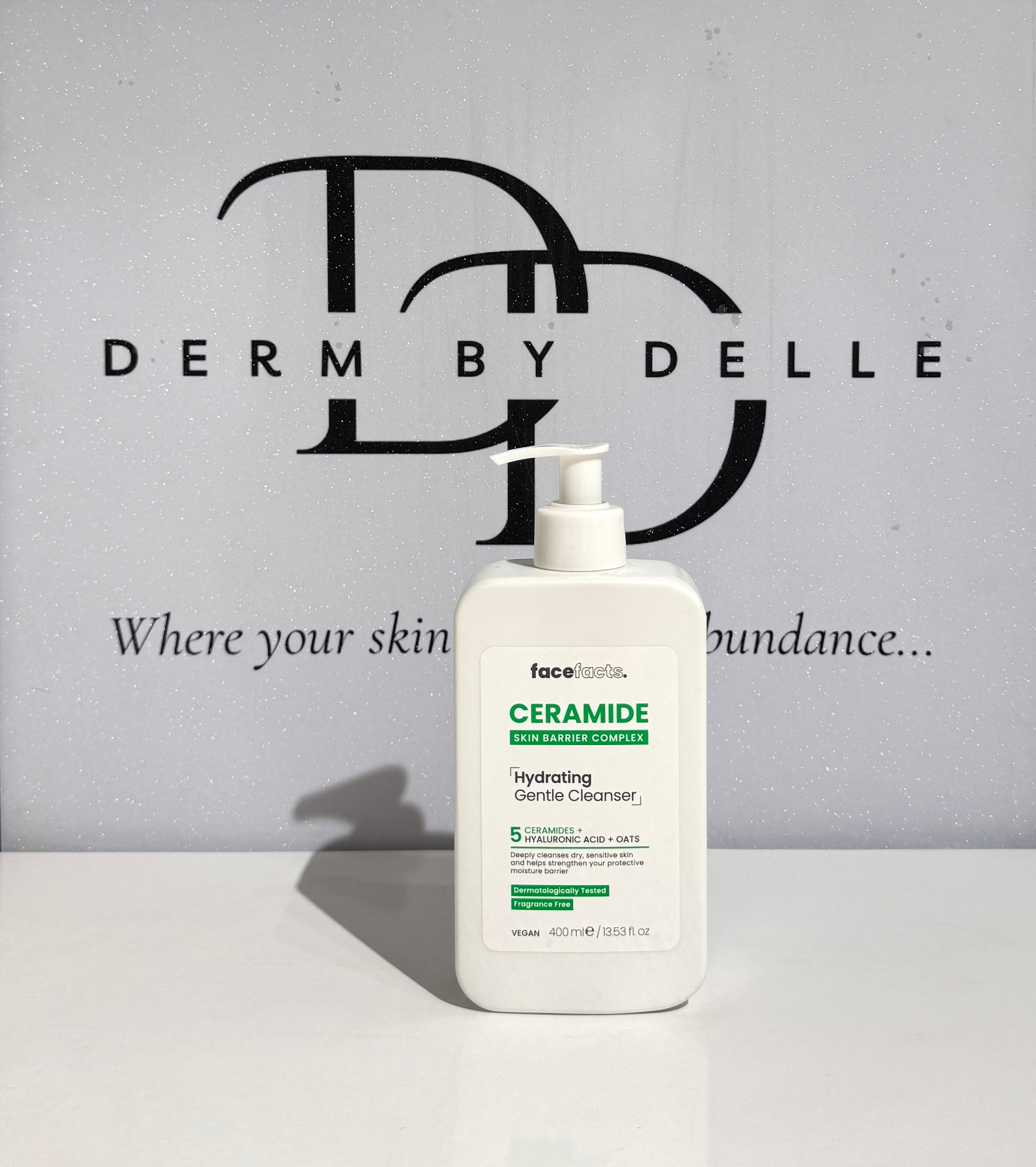 Facefacts Ceramide Hydrating Gentle Cleanser- 400ml